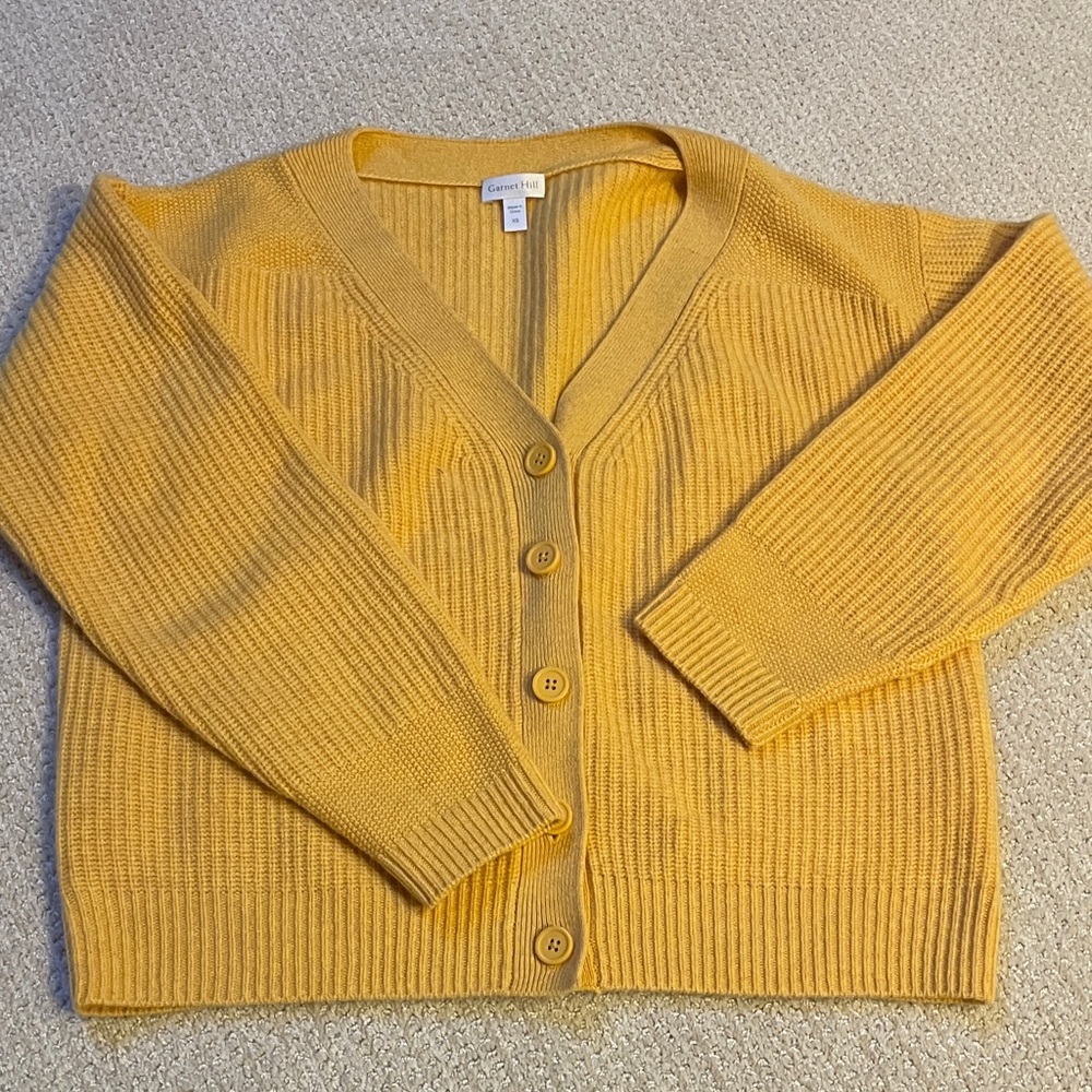 Garnet Hill Cashmere Sweater